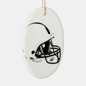 Pop Art Football Helm Keramik Ornament (Rechts)