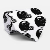 Pop Art Football Helm Krawatte (Gerollt)