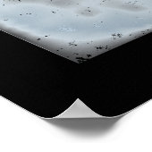 Pop Art Football Helm Poster (Ecke)