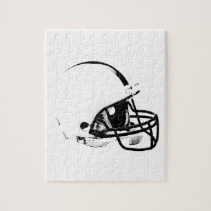 Pop Art Football Helm Puzzle