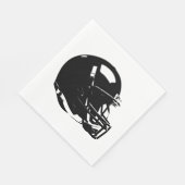 Pop Art Football Helm Serviette (Ecke)