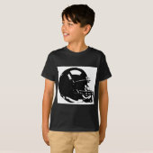Pop Art Football Helm T-Shirt (Vorne ganz)