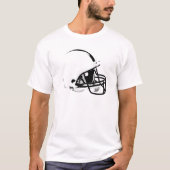 Pop Art Football Helm T-Shirt (Vorderseite)