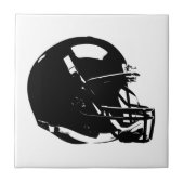 Pop Art Football Helmet Keramik Tile Fliese (Vorderseite)