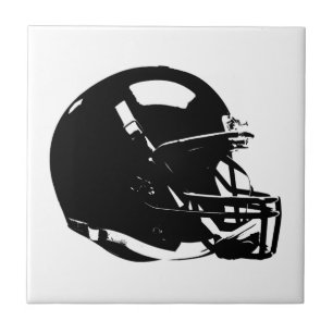 Pop Art Football Helmet Keramik Tile Fliese
