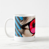 Pop Art Foto Collage Kaffeetasse (Links)