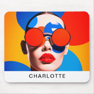 Pop Art Foto Collage Mousepad