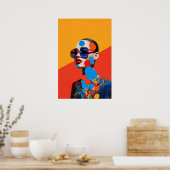 Pop Art Foto Collage Poster (Küche)