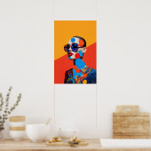 Pop Art Foto Collage Poster (Küche)