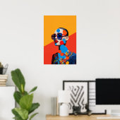 Pop Art Foto Collage Poster (Heimbüro)