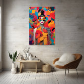 Pop Art Fotocollage  Poster