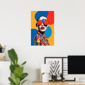 Pop Art Fotocollage Poster (Heimbüro)