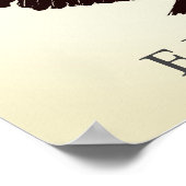 Pop Art Freedom Eagle Landung Vintag Poster (Ecke)