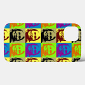 Pop Art Freedom Fighter Geronimo Case-Mate iPhone Hülle (Rückseite (Horizontal))