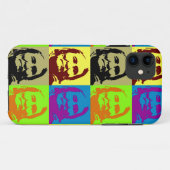 Pop Art Freedom Fighter Geronimo Case-Mate iPhone Hülle (Rückseite (Horizontal))