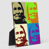 Pop Art Freedom Fighter Geronimo Fotoplatte (Seite)