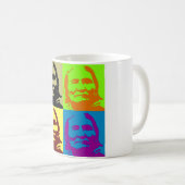 Pop Art Freedom Fighter Geronimo Kaffeetasse (VorderseiteRechts)