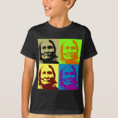 Pop Art Freedom Fighter Geronimo T-Shirt (Vorderseite)