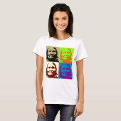 Pop Art Freedom Fighter Geronimo T-Shirt (Vorne ganz)