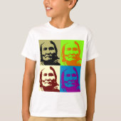 Pop Art Freedom Fighter Geronimo T-Shirt (Vorderseite)