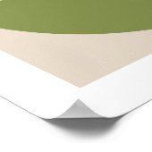 Pop Art French Horn Poster (Ecke)