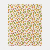 Pop Art Frucht Party Blanket Fleecedecke (Vorderseite)