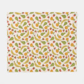 Pop Art Frucht Party Blanket Fleecedecke (Vorderseite (Horizontal))
