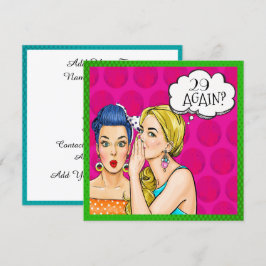 Pop Art Fun Einladung