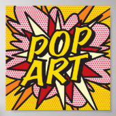 POP ART Fun Retro Comic Book Poster (Vorne)