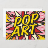 POP ART Fun Retro Comic Pop Kunst, Dichtung und Mu (Vorne/Hinten)