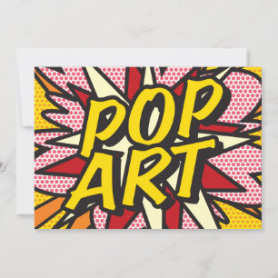 POP ART Fun Retro Comic Pop Kunst, Dichtung und Mu