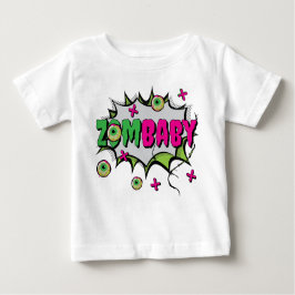 Pop Art Funky Beängstigend Niedlich "ZomBaby" Zomb Baby T-shirt