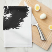 Pop Art Funny Chimpanzee Geschirrtuch (Viertel Falte)