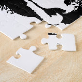 Pop Art Funny Chimpanzee Puzzle (Seite)