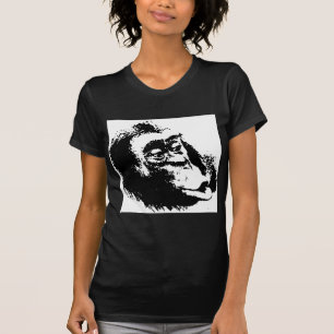 Pop Art Funny Chimpanzee T-Shirt