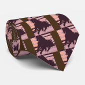 Pop Art Galloping Krawatte (Gerollt)