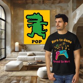Pop Art Gaming Controller T - Shirts