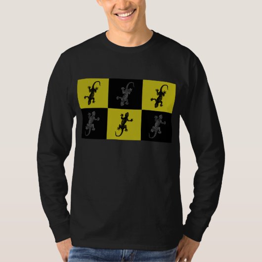Pop Art Geckos T - Shirt (Vorderseite)