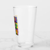 Pop Art George Washington Glas (Links)