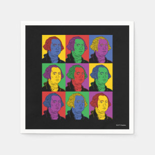 Pop Art George Washington Serviette