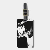 Pop Art Gepäckanhänger (Vorderseite vertikal)