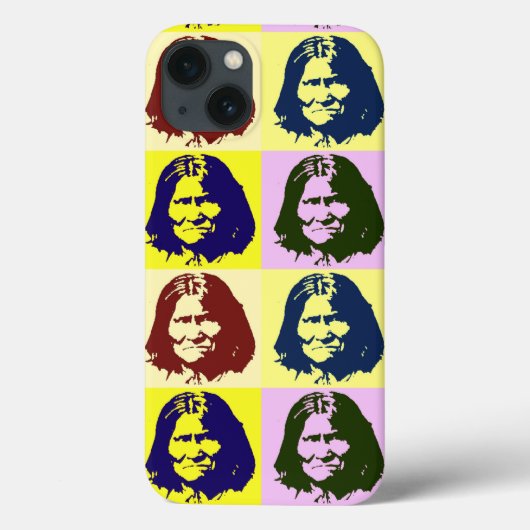 Pop Art Geronimo Case-Mate iPhone Hülle (Rückseite)