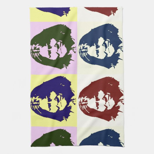 Pop Art Geronimo Handtuch (Vertikal)