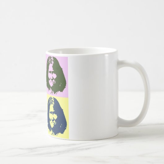 Pop Art Geronimo Kaffeetasse (Rechts)