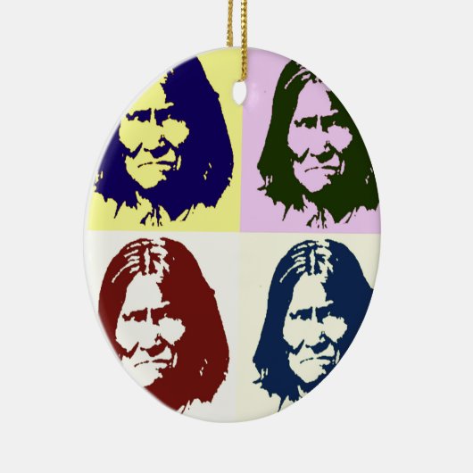 Pop Art Geronimo Keramikornament (Rechts)