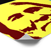 Pop Art Geronimo Poster - Freiheit & Frieden Symbo (Ecke)