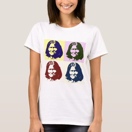 Pop Art Geronimo T-Shirt (Vorderseite)