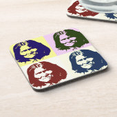 Pop Art Geronimo Untersetzer (Linke Seite)