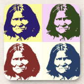 Pop Art Geronimo Untersetzer (Vorderseite)