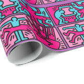Pop Art Geschenkpapier (Rolleneckpunkt)